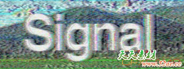 老电视雪花噪点特效AE插件 Aescripts Signal V1.2.2 Win/Mac破解版-天天素材网