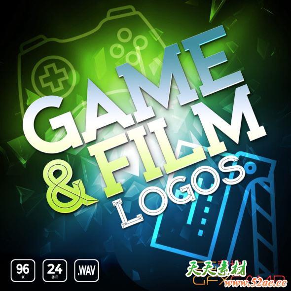 电影游戏Logo转场音效 Game and Film Logo Transitions-天天素材网