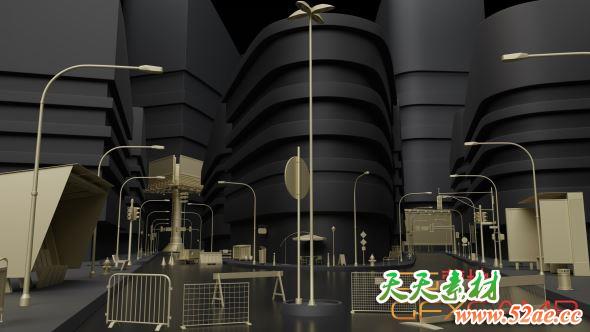 70组街道公共设施3D模型 Artstation – 70 Pieces of Street Asset (MAX/Blender/FBX/OBJ格式)-天天素材网