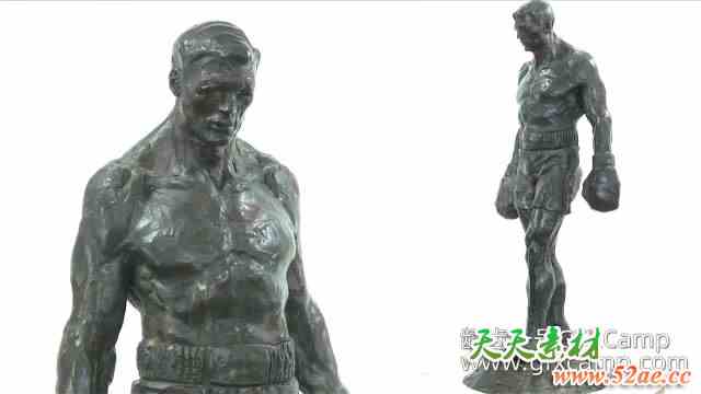 从泥塑到青铜雕塑教程 Clay to Bronze-天天素材网