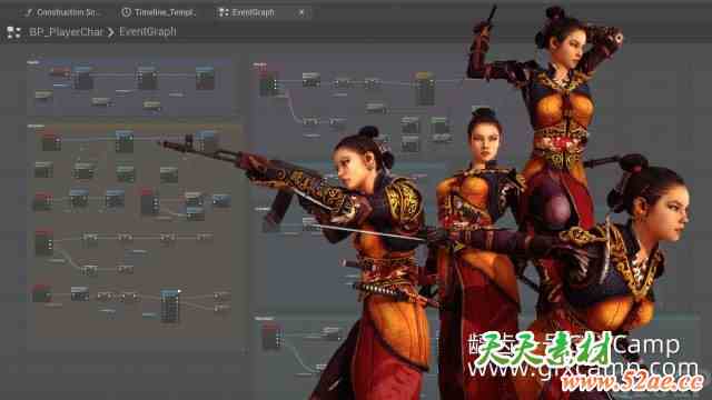 UE5+Maya角色动画技巧教程 Introduction to Technical Animation for Games using Unreal Engine-天天素材网