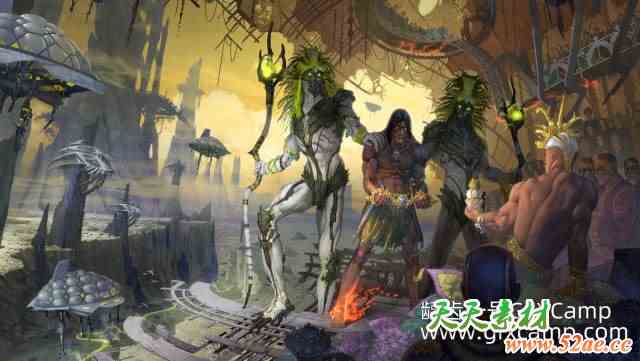 PS叙事现实主义插画概念设计教程 Narrative Realism & Illustration-天天素材网
