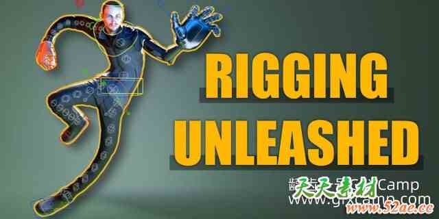 Blender角色绑定进阶教程 FlippedNormals – Rigging Unleashed: From Intermediate To Advanced 中文/英文字幕-天天素材网