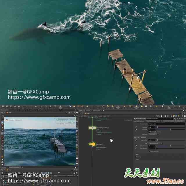 Houdini FLIP流体特效模拟基础教程 中文/英文字幕-天天素材网
