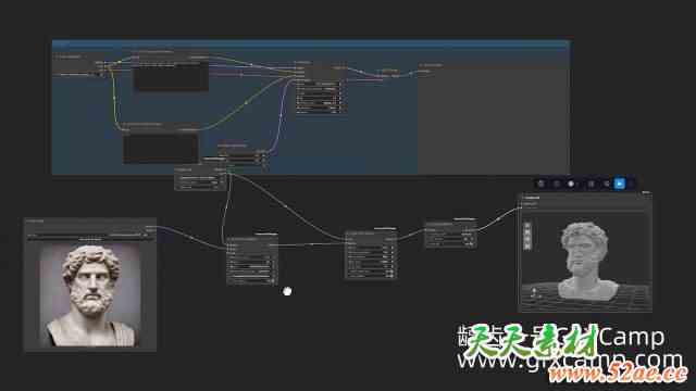 智能AI视觉特效元素应用教程 FXPHD – AIF201 – Generative AI for VFX with ComfyUI & InvokeAI-天天素材网