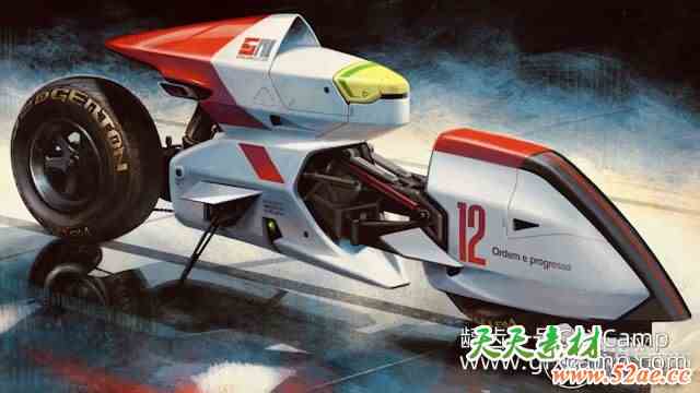 车辆设计素描手绘教程 NMA – Vehicle Design and Sketching-天天素材网