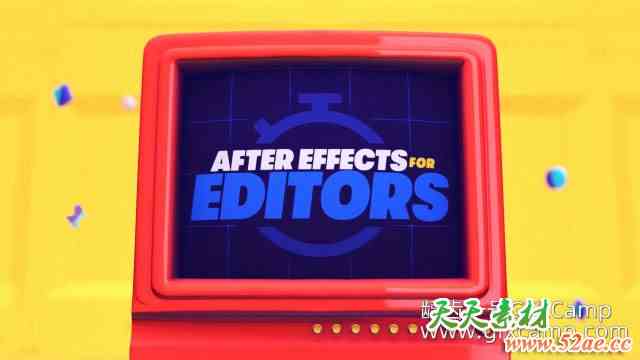 SOM AE基础入门教程 School of Motion – After Effects for Video Editors-天天素材网