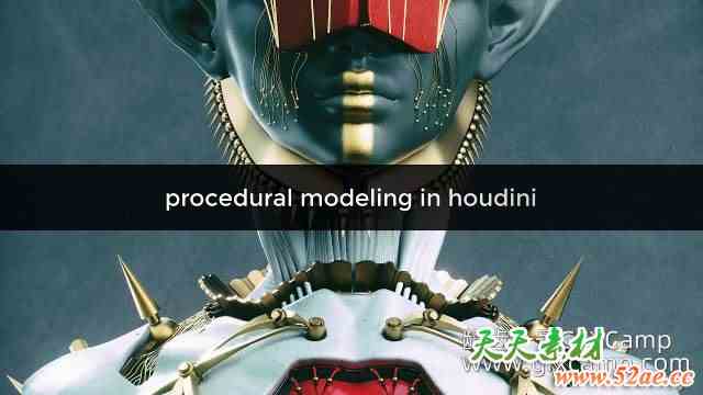 Houdini程序化建模教程 Rohan Dalvi – Procedural modeling in Houdini Combined-天天素材网
