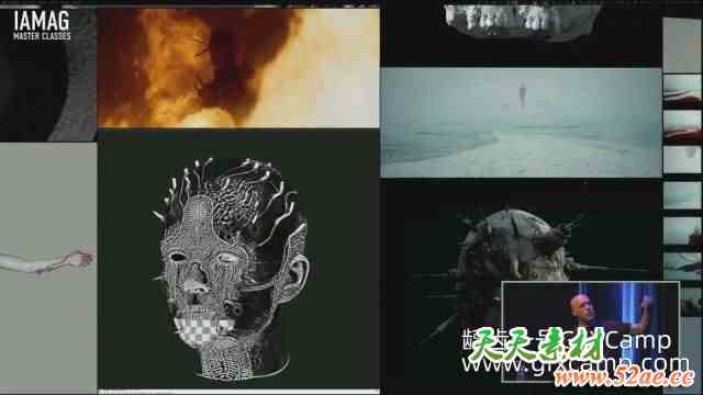 创意工作流程分享 The Creative Possession with Ash Thorp-天天素材网