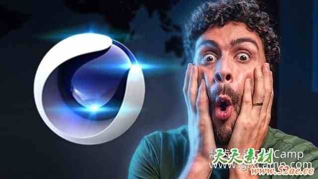 C4D新手入门简介教程 Udemy – Turbo MODE to learn Cinema 4D-天天素材网