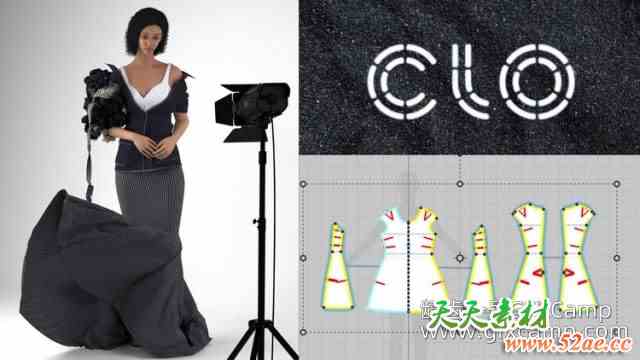 CLO服装设计基础教程 Udemy – CLO 3D Basics for Fashion Designers from Beginner to Expert-天天素材网