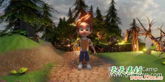 Blender手机游戏人物角色设计教程 Master Character Design In Blender For Unity & Unreal Engine-天天素材网