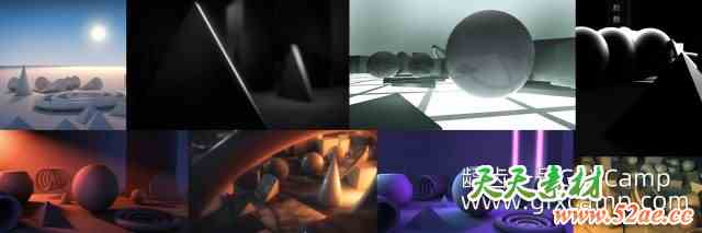 Maya场景灯光理论讲解教程 Academy of Animated Art – Power of Light-天天素材网