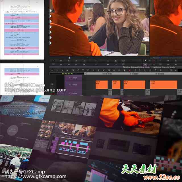 FilmEditingPro 视频创意编辑剪辑思路教程+素材 Secrets of Creative Editing 中文字幕-天天素材网