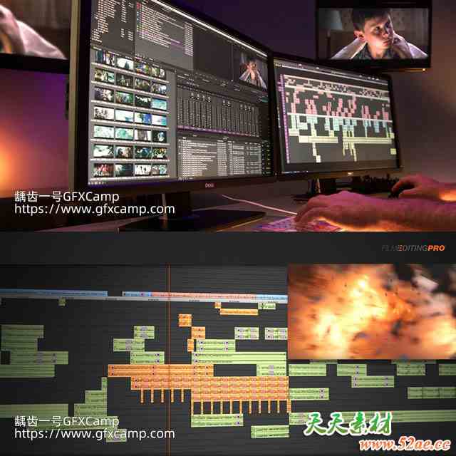 FilmEditingPro 预告宣传片视频编辑剪辑思路教程+素材 The Art Of Trailer Editing Pro Ultimate 中文字幕-天天素材网