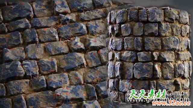 SD创建逼真石墙材质教程 Udemy – Creating Realistic Cobblestone Material in Substance Designer-天天素材网