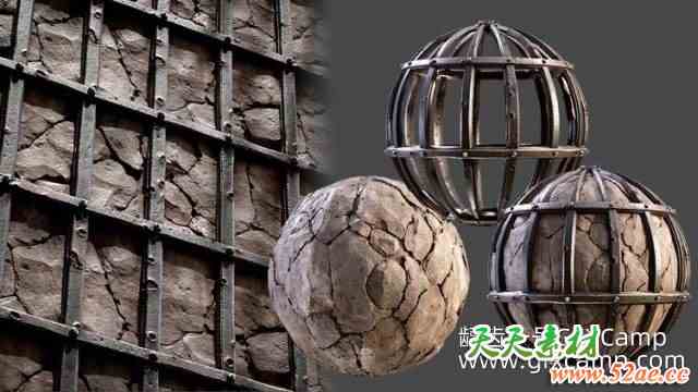 SD金属挡土墙制作教程 Udemy – Mastering Metal Retaining Wall in Substance Designer-天天素材网