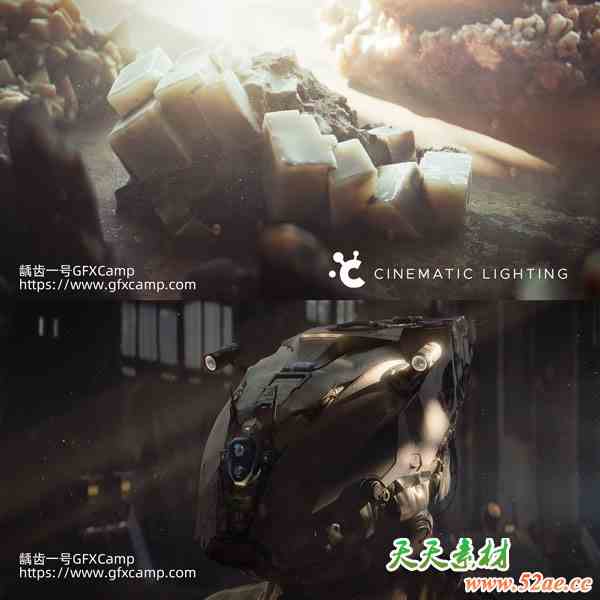 Blender创意虾三维场景环境电影灯光全面介绍新手必备基础教程(完整版) 中文/英文字幕-天天素材网