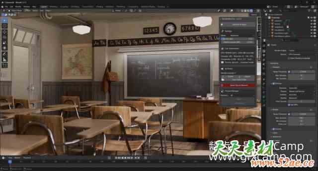 Blender神经网络场景学习插件 RenderMind Pro v6.0.0-天天素材网