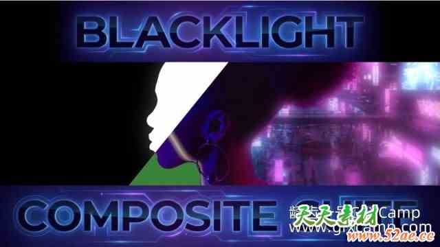AE遮罩操控色彩匹配视频合成插件 Aescripts Blacklight Composite Suite V1.2.0 Win/Mac破解版-天天素材网