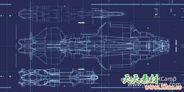 Blender随机自定义宇宙飞船插件 Random Starship v2.1.8 + 预设 Presets-天天素材网