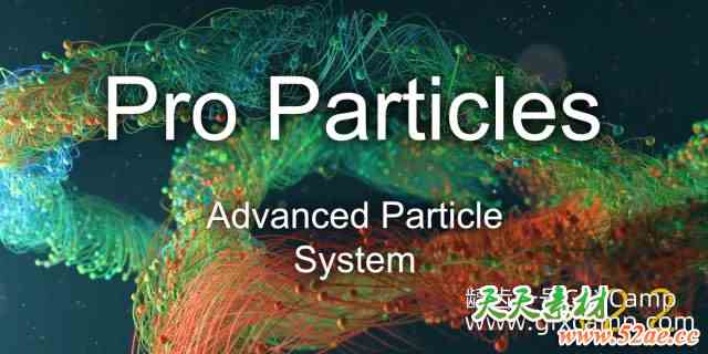 Blender高级粒子插件 Pro Particles – Geonodes Particle System V5.1.0-天天素材网