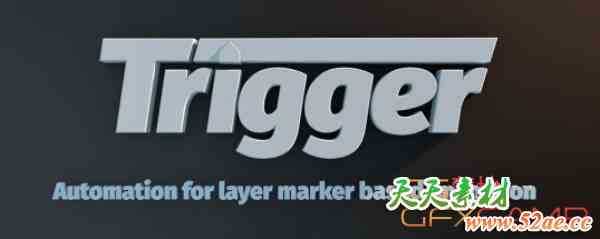 关键帧动画图层生成标记AE脚本 Aescripts Trigger v1.3 + 使用教程-天天素材网