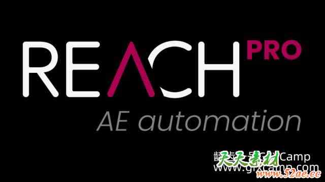 AE插件特效预设搜索工具包脚本 Aescripts REACH Pro V3.0.16 + 使用教程-天天素材网