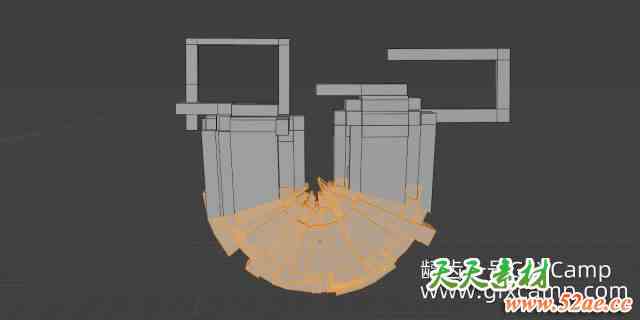 Blender模型弯曲效果器增强插件 Simple Bend Ex V2.3.1-天天素材网