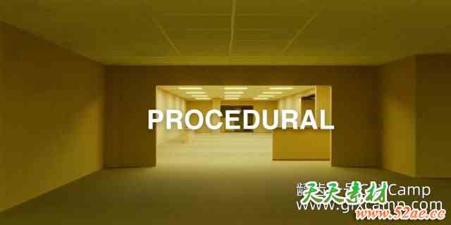Blender程序化室内空间生成器 Procedural Backrooms Generator + 使用教程-天天素材网