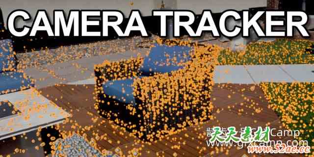 Blender摄像机跟踪反求插件 Camera Tracker v5.0.2-天天素材网