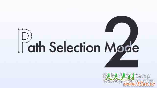 AE路径点选择脚本 Aescripts Path Selection Mode 2 V2.1+ 使用教程-天天素材网