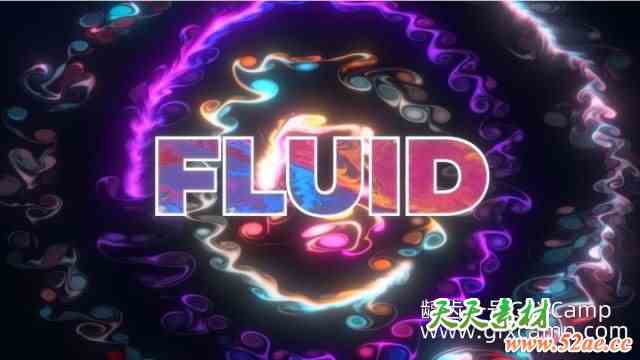 AE二维流体模拟插件 Aescripts Fluid V1.0.0 Win破解版 + 使用教程-天天素材网