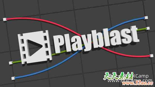Blender动画预览插件 Playblast v1.3.4-天天素材网