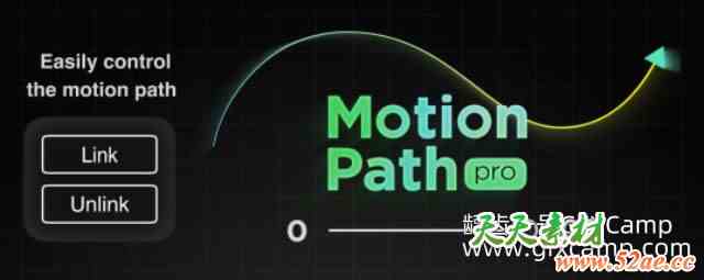 Blender路径跟随动画插件 Motion Path Pro V4.5.1-天天素材网