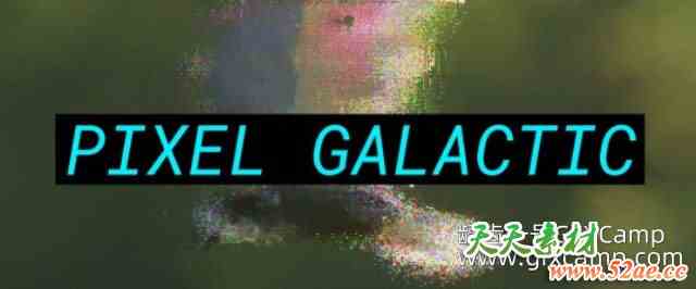 AE/PR像素闪烁损坏模拟插件 Aescripts Pixel Galactic V1.1.0 Win/Mac破解版 + 使用教程-天天素材网