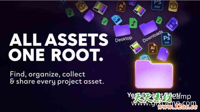 AE素材资源项目整理脚本 Aescripts Root V1.0.7 + 使用教程-天天素材网