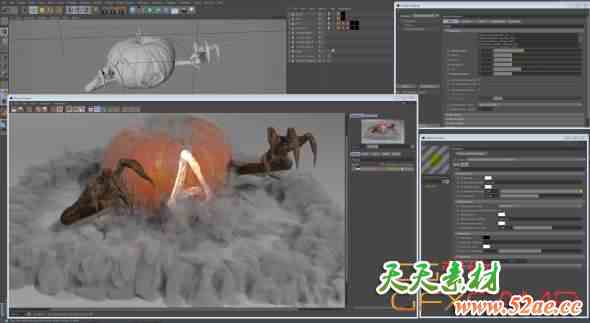 C4D阿诺德渲染器 SolidAngle C4DtoA 4.9.1 R21/R22/R23/R24/R25/R26/2023/2024/2025/2026 Win/Mac替换破解版-天天素材网