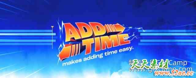 AE项目合成增加时长脚本 Aescripts Add Time V1.1.1 + 使用教程-天天素材网