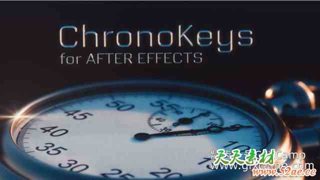 AE关键帧自适应图层缩放脚本 Aescripts ChronoKeys V1.0 + 使用教程-天天素材网