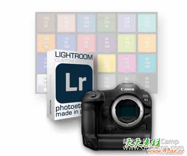 PS/LR佳能R3相机配置文件 Color Fidelity – Camera Profiles for Canon R3 v1-天天素材网