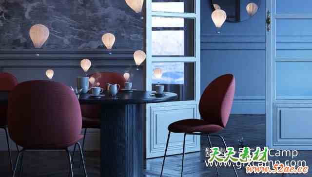 C4D Vray渲染器 V-Ray 7.10.01 for Cinema 4D R21/R22/R23/S24/R25/R26/2023/2024/2025 Win破解版-天天素材网
