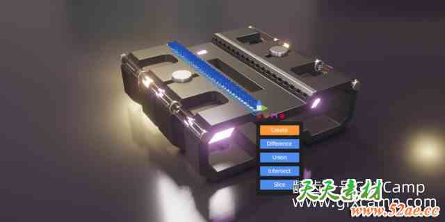 Blender硬面建模插件 JMesh Tools Hardsurface Blender Addon V4.4.0.2-天天素材网