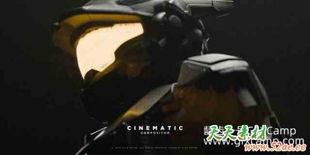 Blender镜头后期电影特效渲染插件 Cinematic Compositor Addon v2.0 + v1.4-天天素材网