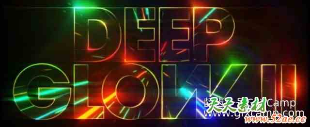 AE真实发光辉光插件 Aescripts Deep Glow 2 V1.1.0 Win/Mac破解版-天天素材网