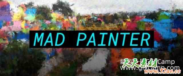 AE/PR抽象油画笔刷特效插件 Aescripts MAD PAINTER V1.1.0 Win/Mac破解版-天天素材网