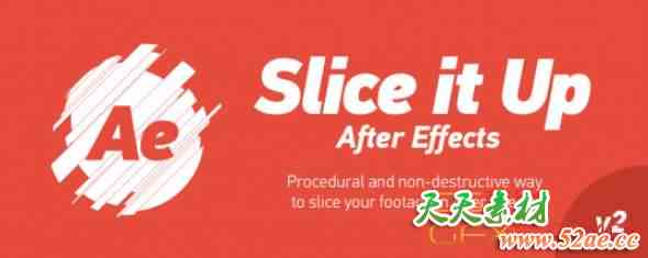 AE图形切割脚本 Aescripts Slice it Up v2.1.1 + 使用教程-天天素材网